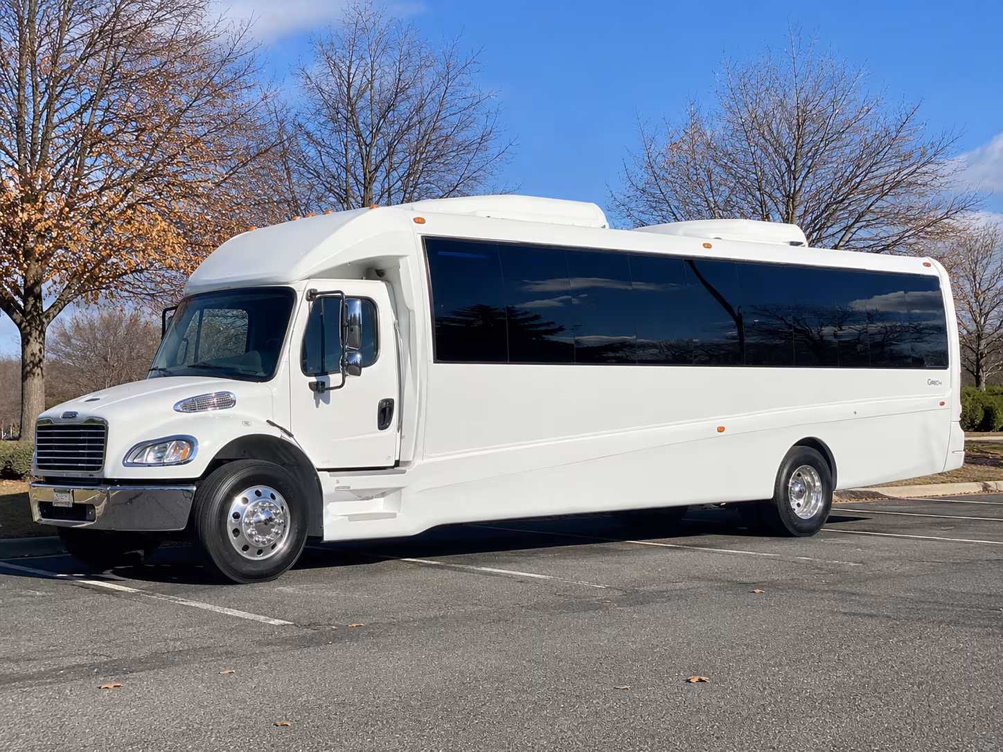 pavilion at toyota music factory party bus rental